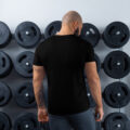 Faded Circle Athlete Tee - Black - Image 3