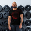 Faded Circle Athlete Tee - Black - Image 2