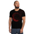 Faded Circle Athlete Tee - Black - Image 4