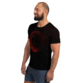 Faded Circle Athlete Tee - Black