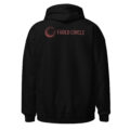 Simple Faded Circle Black Pullover - Image 2