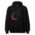 Simple Faded Circle Black Pullover
