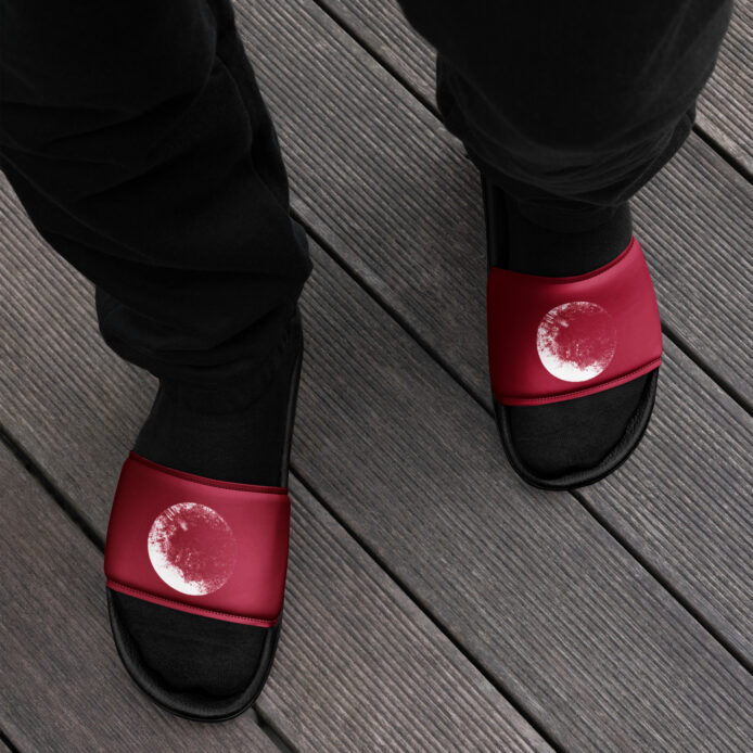 Faded Circle Men's Slides