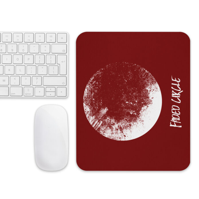 Faded Circle Mouse Pad