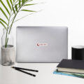Faded Circle Logo Sticker - Image 2