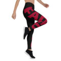 Faded Circle Chonk-Letter Leggings - Image 6