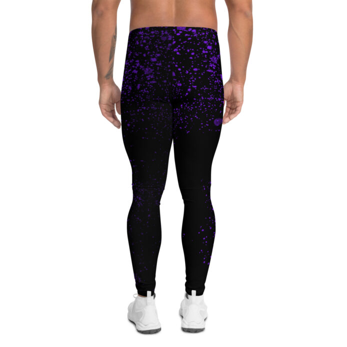 Midnight Collection Faded Circle Men's Leggings - Image 3