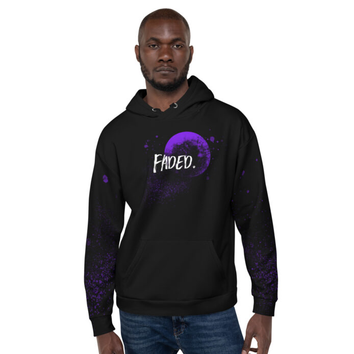 Midnight Collection Faded Circle ALT Hoodie [Exclusive] - Image 7