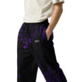 Midnight Collection Faded Circle Unisex Wide-leg Joggers [Exclusive] - Image 2