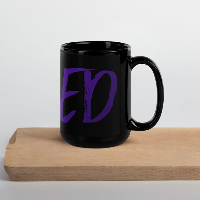 Midnight Collection Faded Circle Coffee Mug