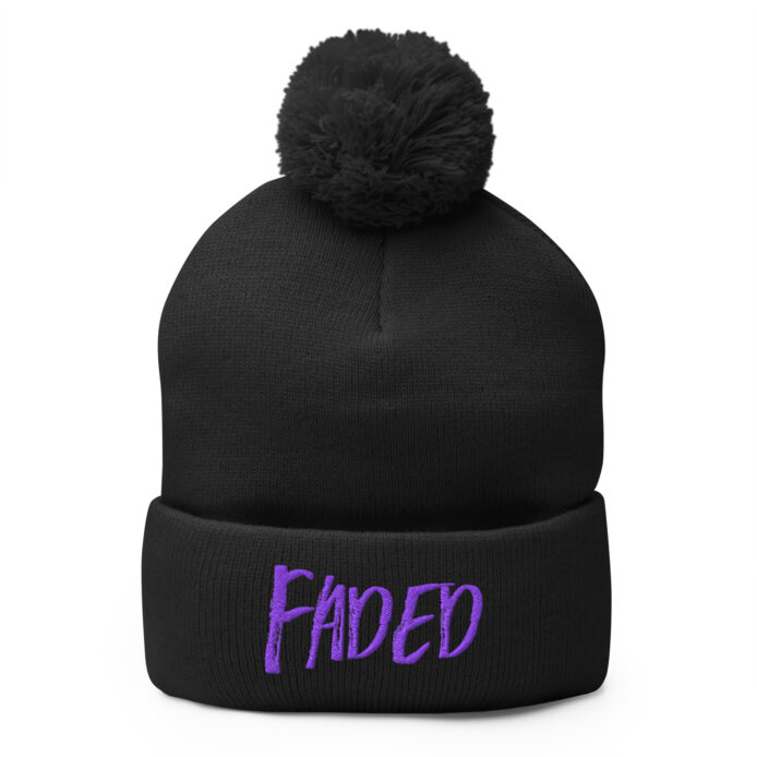 Midnight Collection Faded Circle Pom Beanie [Exclusive]