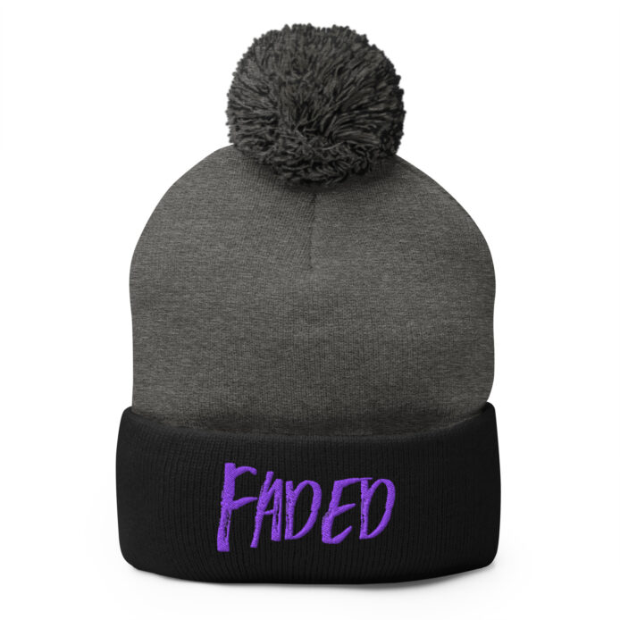 Midnight Collection Faded Circle Pom Beanie [Exclusive] - Image 2